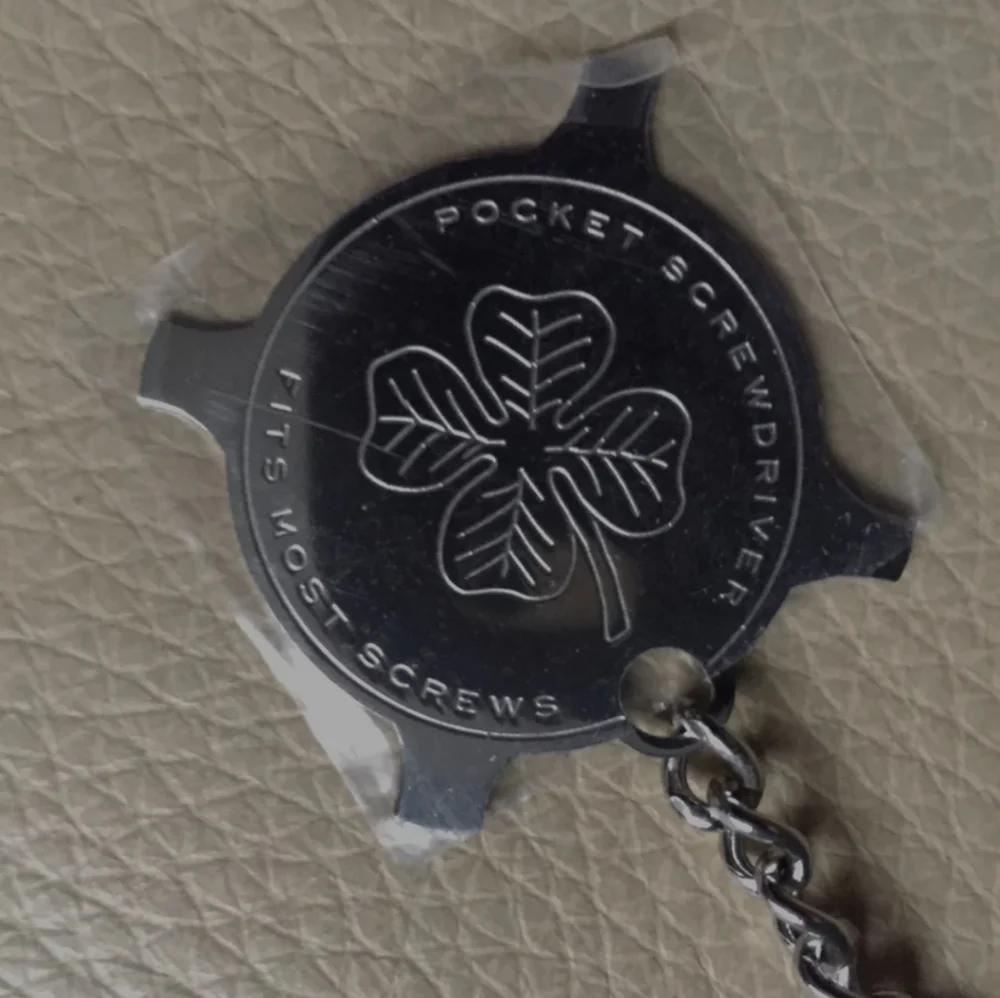 Marc Jacobs Steel Screwdriver Keychain NEW FATHERS DAY GIFT